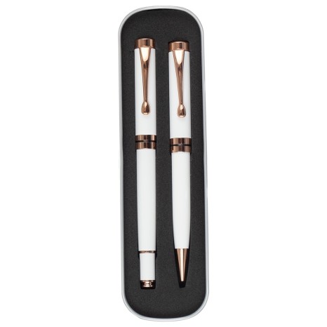 Conjunto canetas executivas 2 peças para brinde