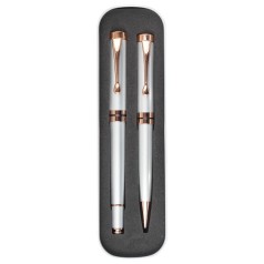 Conjunto canetas executivas 2 peças para brinde