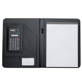 Pasta de Convenção com Bloco e Calculadora para Empresas