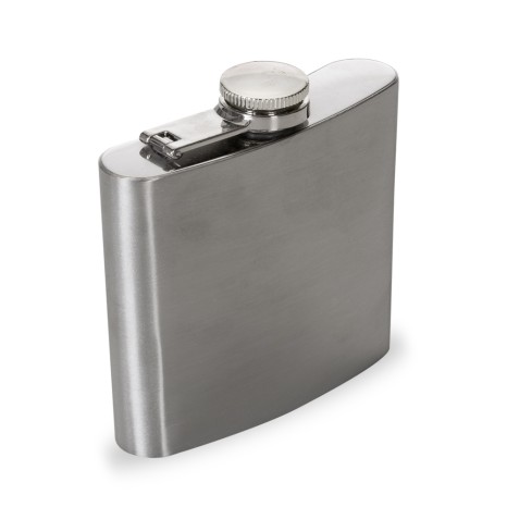 Porta Whisky Inox 6 Oz Personalizado