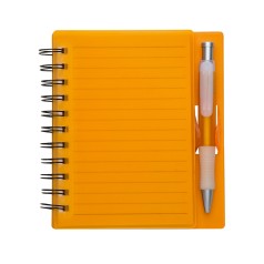 Caderno Plástico com Caneta Personalizado