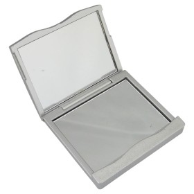 Espelho Plástico Quadrado Sem Aumento para Brinde