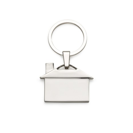 Chaveiro Formato Casa Brilhante para Empresas