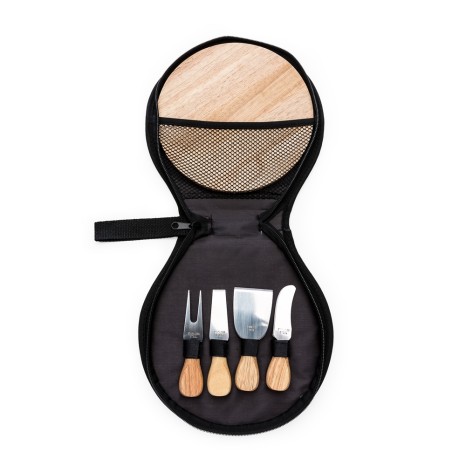 Kit Queijo com 5 Peças Bolsa com Zíper para Empresas