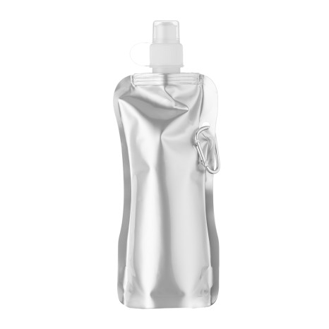 Squeeze Dobrável 450Ml Mosquetão para Brinde