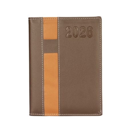 Agenda diária 2027 com logotipo