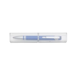 Caneta semi - metal com tubinho acrilico  personalizado