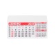 Folhinha calendário 2027 (compre apenas quantidades múltiplo de 100peças) personalizado