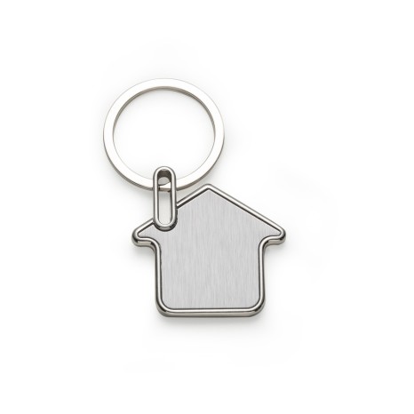 Chaveiro de Metal Formato Casa para Brinde