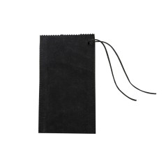 Saco de Veludo Costurado com Logotipo