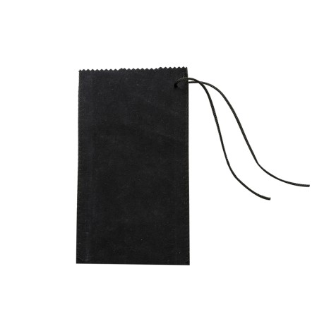 Saco de Veludo Costurado com Logotipo