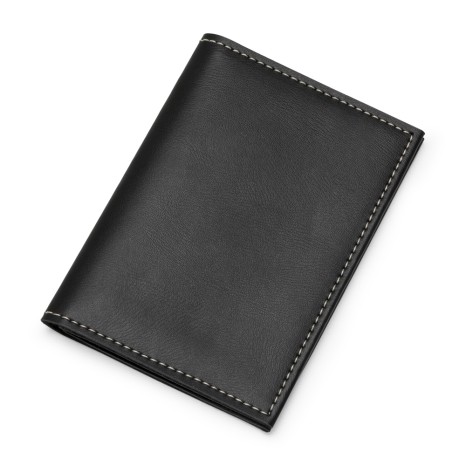 Porta Documento de Couro Sintético com Logotipo