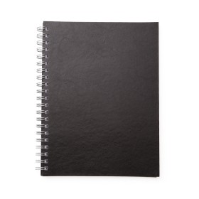 Caderno com Capa de Couro Sintético 21 X 28 cm com Logotipo
