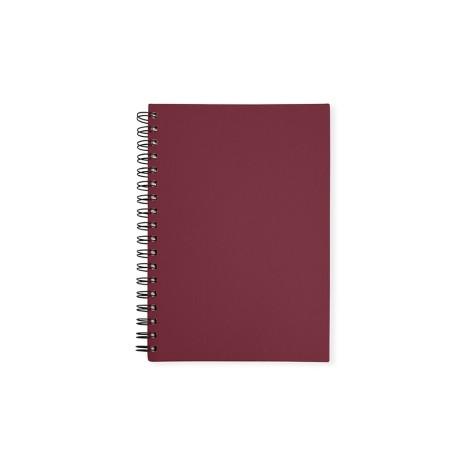 Caderno capa emborrachada promocional