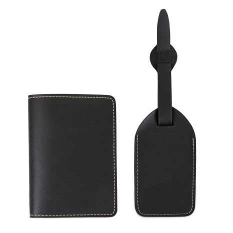 Kit Viagem para Passaporte + Tag com Logotipo