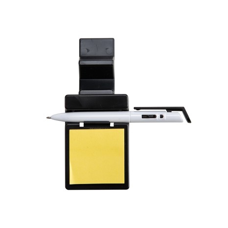 Sup. de Celular com Caneta e Bloco de Notas com Logotipo