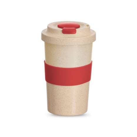 Copo fibra bambu 450ml com logotipo