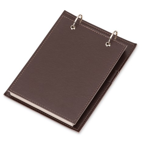 Bloco de Anotações de Mesa Couro Sintético Personalizado