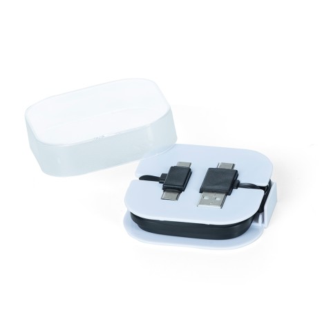 Cabo 4 em 1 com Case Suporte Promocional