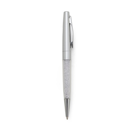 Caneta semi - metal cristais  promocional
