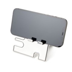 Porta celular e relógio para empresas
