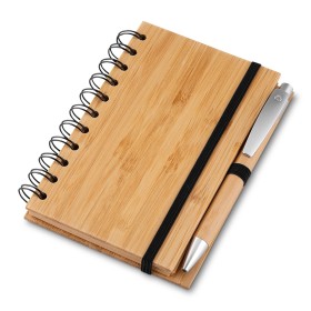 Caderno para anotações 14x9 com caneta  promocional
