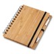 Caderno para anotações 18x13 com caneta com logotipo