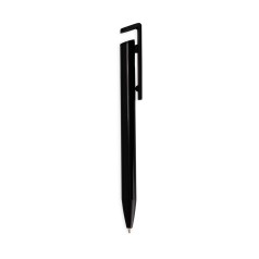 Caneta semimetal com suporte para brinde