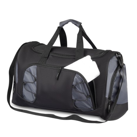 Bolsa esportiva poliéster 40l com logotipo