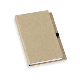 Bloco de Anotações em Kraft com Porta Caneta para Brinde