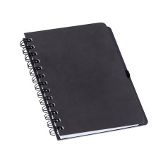 Caderneta em Kraft com Porta Caneta com Logotipo