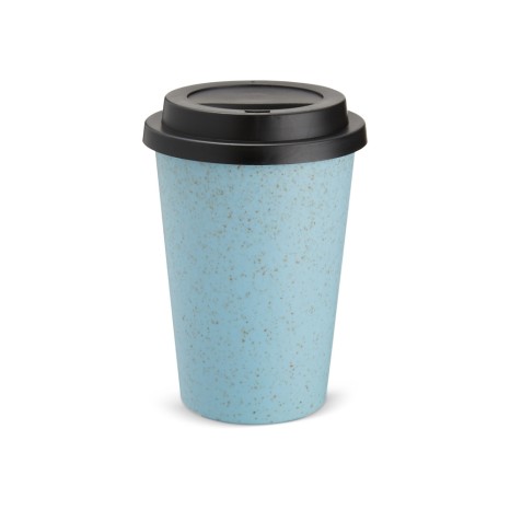 Copo Fibra de Arroz com Tampa 450Ml para Empresas