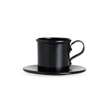 Xícara 100Ml com Pires em Alumínio com Logotipo