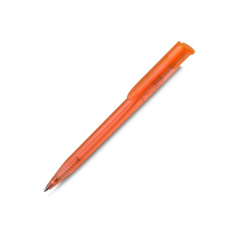 Caneta plástica com logotipo