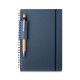 Caderno a5 papel reciclado com logotipo