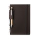 Caderno a5 papel reciclado com logotipo