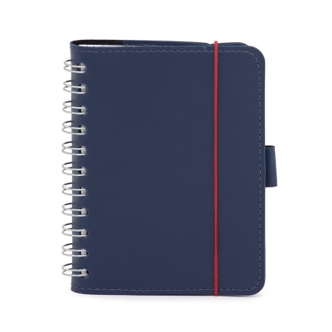 Caderneta de Couro Sintético com Logotipo