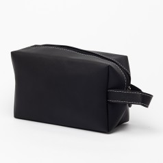 Nécessaire de Couro Sintético com Logotipo