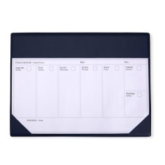 Planner Semanal de Mesa para Brinde