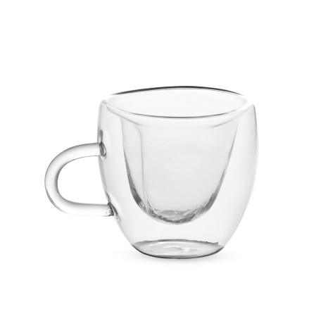 Xícara de Vidro 80Ml com Logotipo