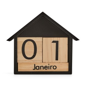 Calendário Permanente Madeira para Brinde