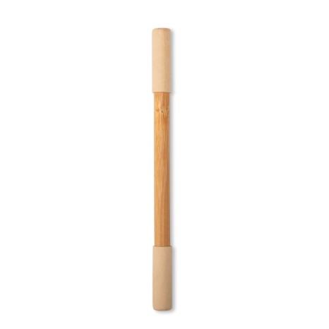 Lápis infinito bambu multifuncional promocional