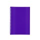 Caderno laminado com pauta para empresas
