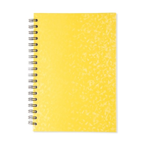 Caderno holográfico com pauta para empresas