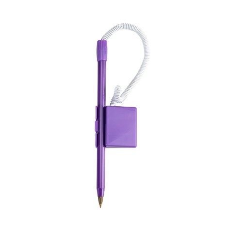 Caneta balcão plástica promocional