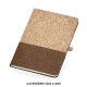 Caderneta A5 Cortiça com Logotipo