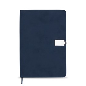 Bloco de Anotações com Pauta e Fecho para Brinde