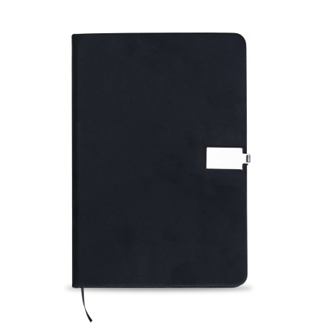 Bloco de Anotações com Pauta e Fecho para Brinde