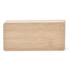 Relógio Despertador de Madeira com Painel Led com Logotipo