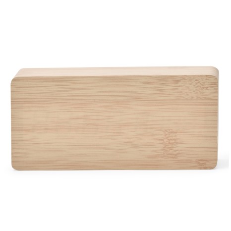 Relógio Despertador de Madeira com Painel Led com Logotipo